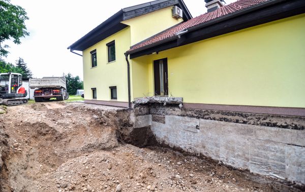 Concrete Foundation Repair in Laurel