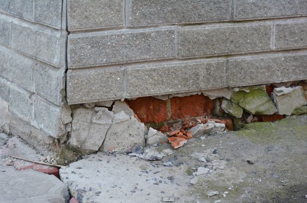 Foundation Settlement Repair in Laurel